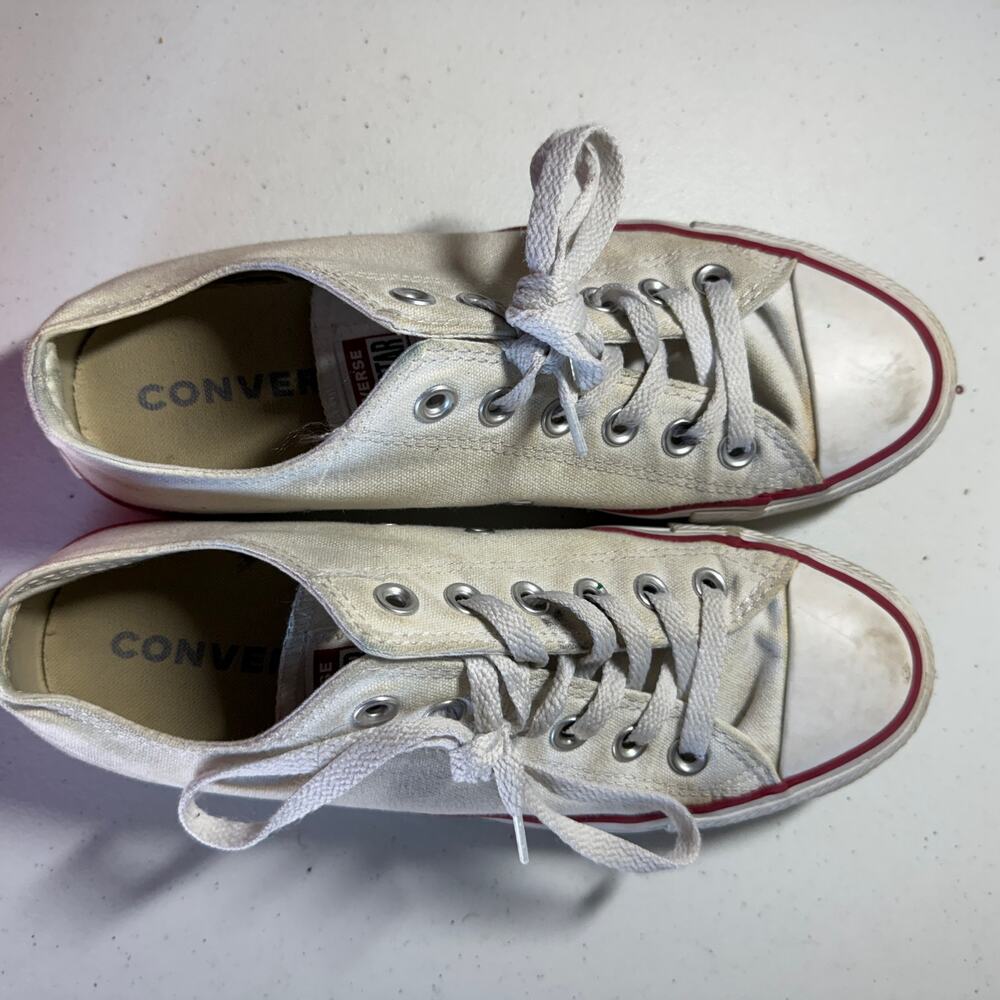 Converse Womens Size 8 White All Star OX